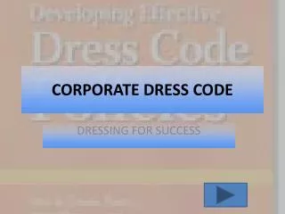 CORPORATE DRESS CODE