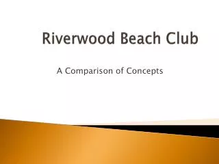Riverwood Beach Club