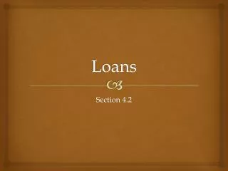 Loans