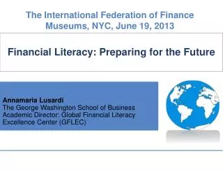Financial Literacy: Preparing for the Future