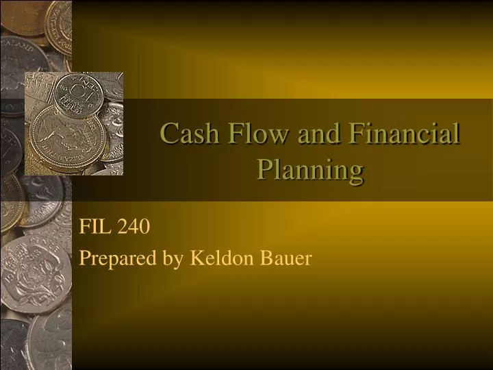 cash flow and financial planning