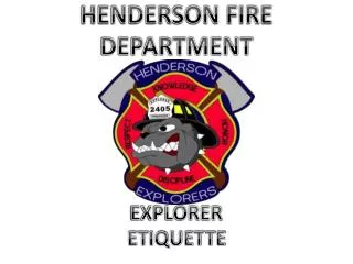 HENDERSON FIRE DEPARTMENT