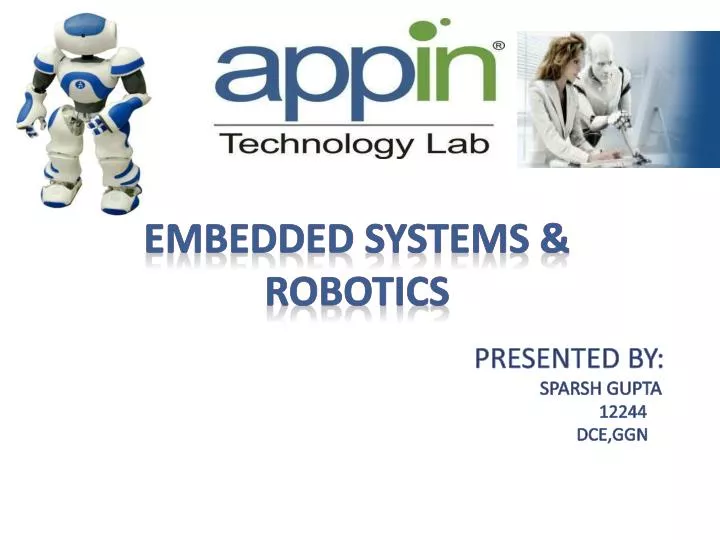 embedded systems robotics