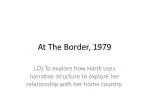 At The Border, 1979 - slide 1