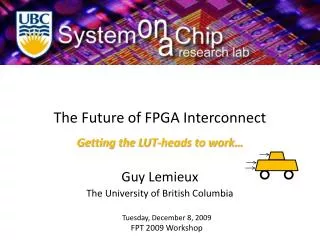 The Future of FPGA Interconnect
