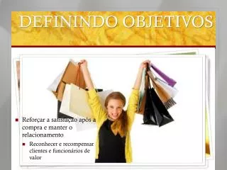 definindo objetivos