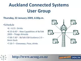 Auckland Connected Systems User Group