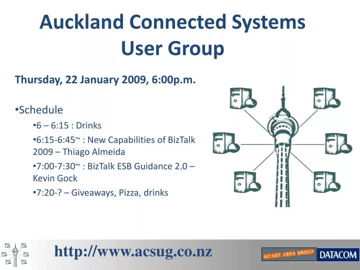 auckland connected systems user group