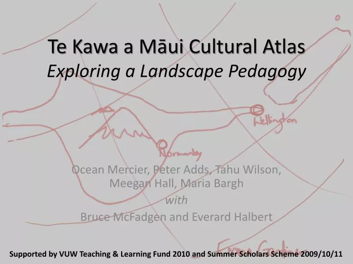 te kawa a m ui cultural atlas exploring a landscape pedagogy