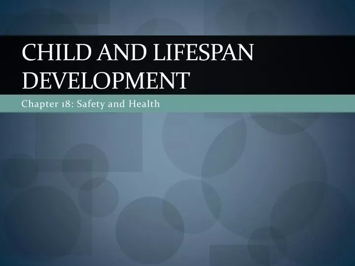 child and lifespan development