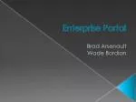 Enterprise Portal - slide 1