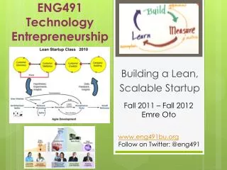 ENG491 Technology Entrepreneurship