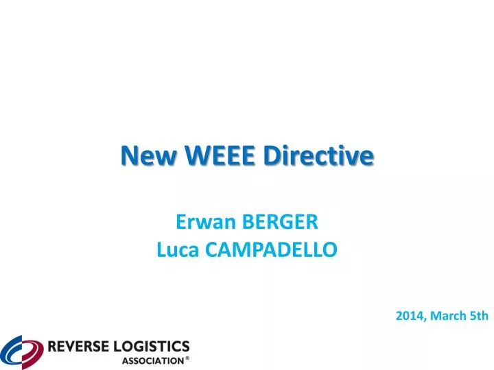 new weee directive