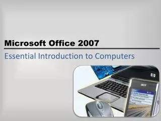 Essential Introduction to Computers