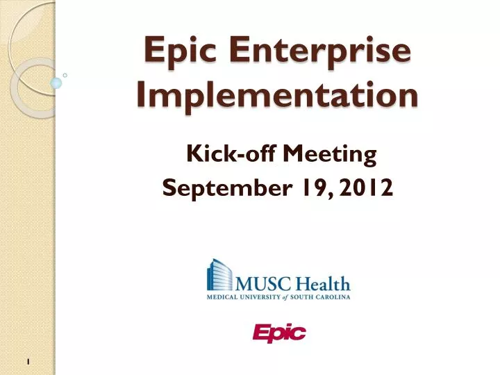 epic enterprise implementation