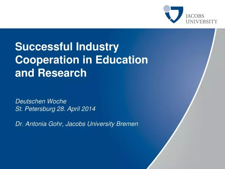 successful industry cooperation in education and research