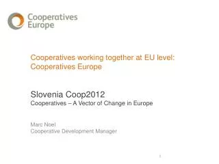Changing context: The crisis affected all enterprises; nevertheless, we can speak about a cooperative resilience ILO stu