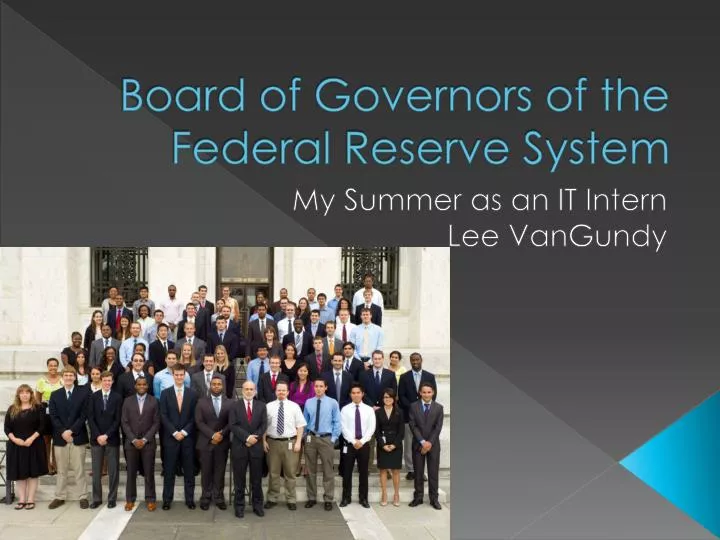 board of governors of the federal reserve system
