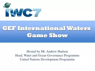 GEF International Waters Game Show