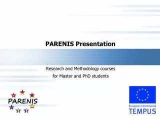 PARENIS Presentation