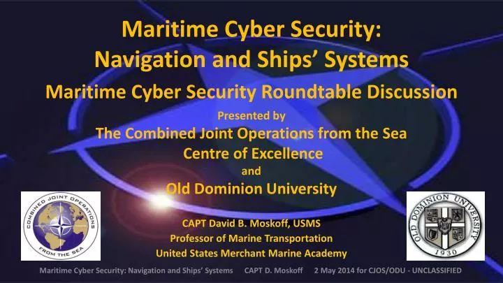 maritime cyber security navigation and ships systems