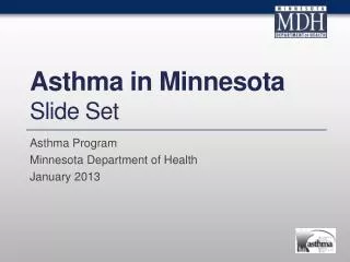 Asthma in Minnesota Slide Set