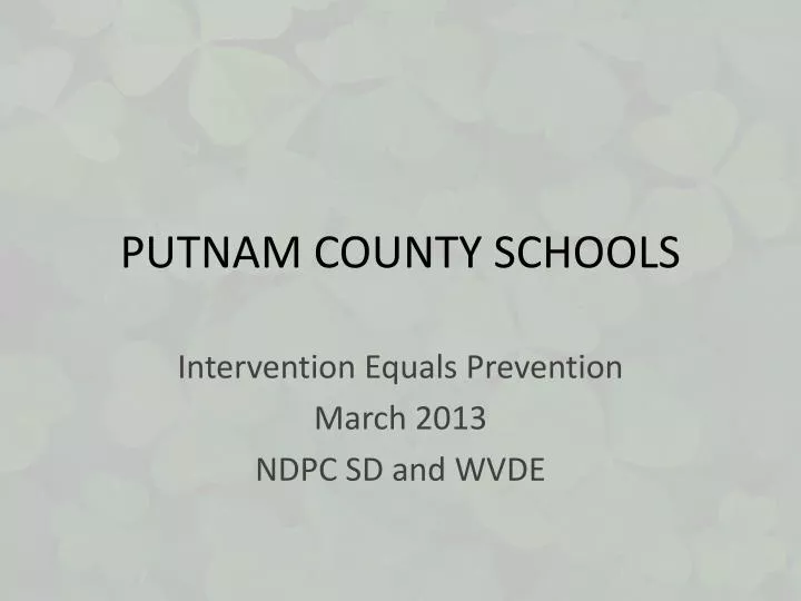 putnam county schools