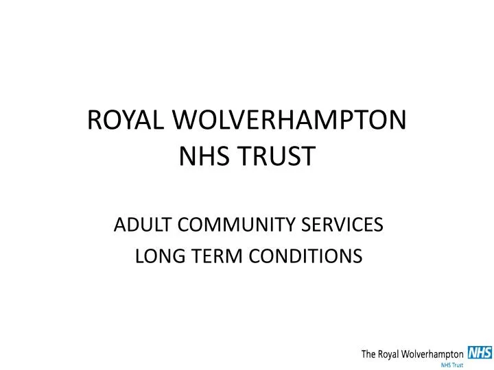 royal wolverhampton nhs trust