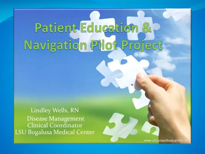 patient education navigation pilot project