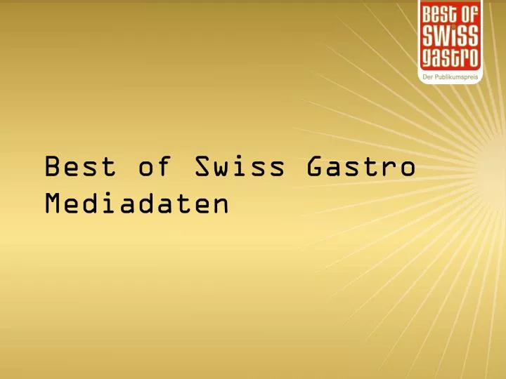 best of swiss gastro mediadaten