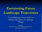 Envisioning Future Landscape Trajectories - slide 1