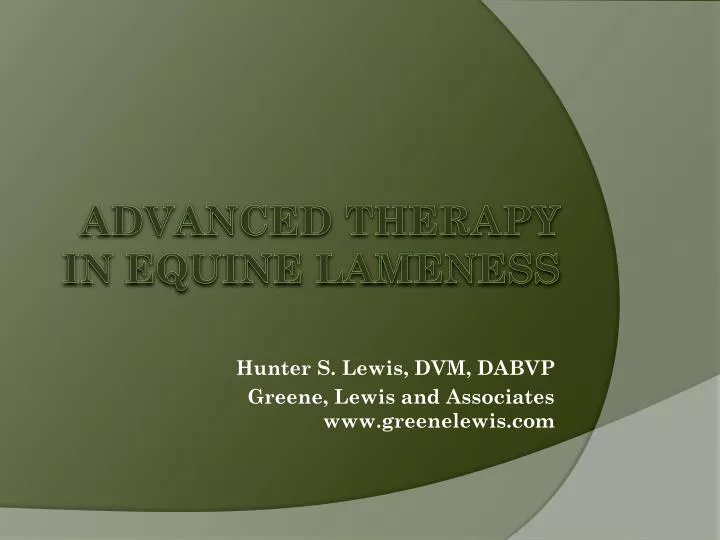 hunter s lewis dvm dabvp greene lewis and associates www greenelewis com