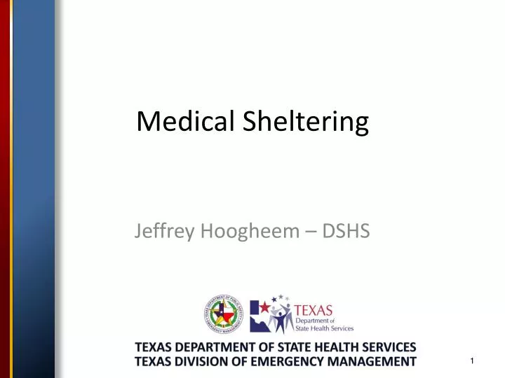 medical sheltering