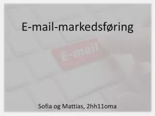 e mail markedsf ring