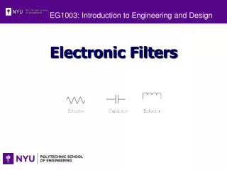 EG1003: Introduction to Engineering and Design