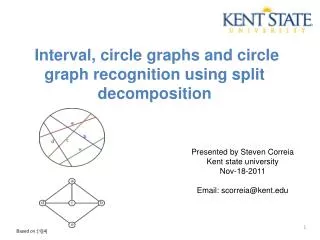Interval, circle graphs and circle graph recognition using split decomposition