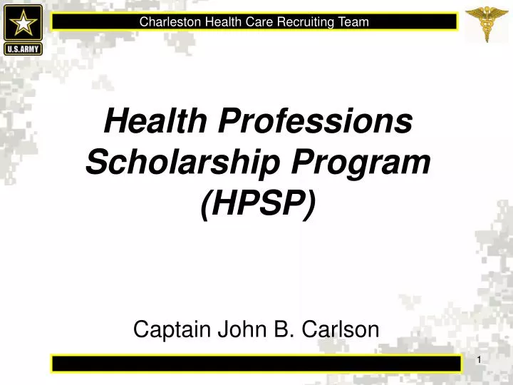 health professions scholarship program hpsp