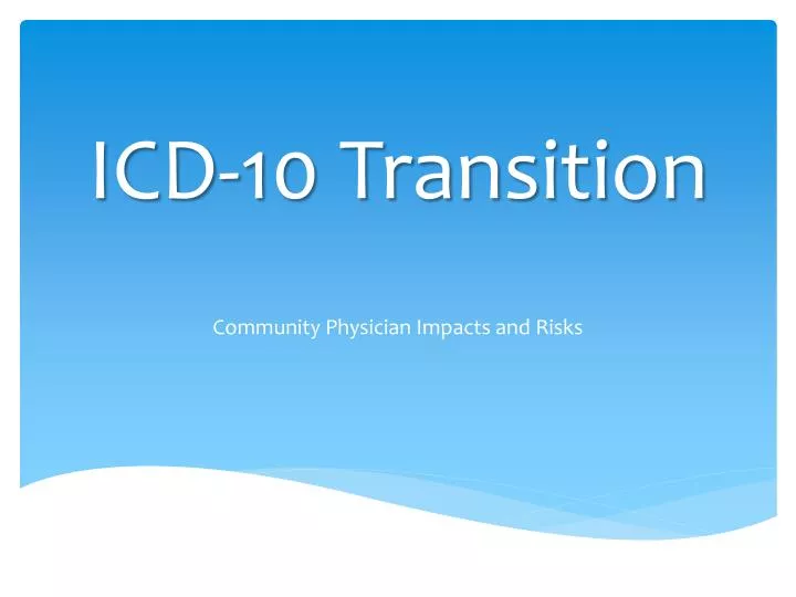 icd 10 transition