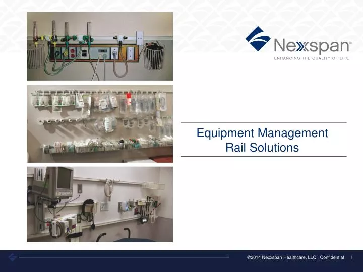 equipment management rail solutions