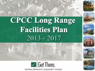 CPCC Long Range Facilities Plan