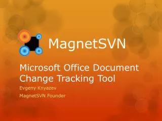 MagnetSVN Microsoft Office Document Change Tracking Tool