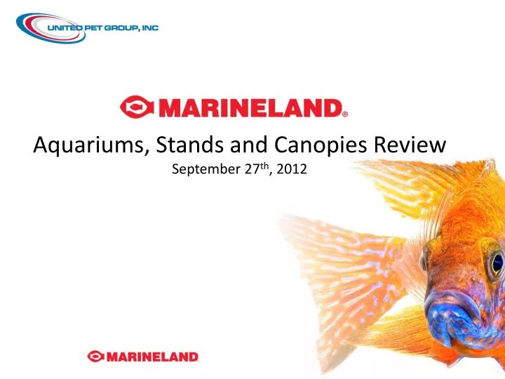 aquariums stands and canopies review september 27 th 2012