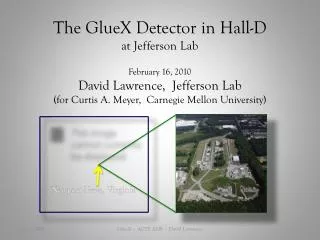 The GlueX Detector in Hall-D at Jefferson Lab