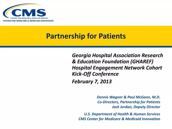 partnership for patients