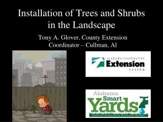 Installation of Trees and Shrubs in the Landscape