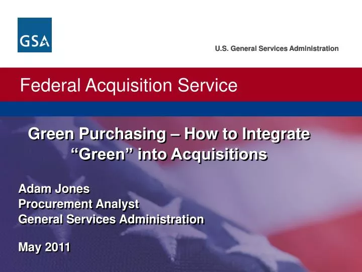 green purchasing how to integrate green into acquisitions