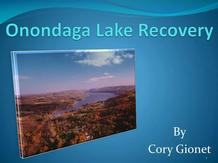 onondaga lake recovery