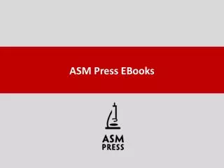 ASM Press EBooks
