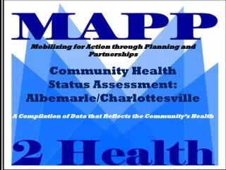 Community Health Status Assessment: Albemarle/Charlottesville