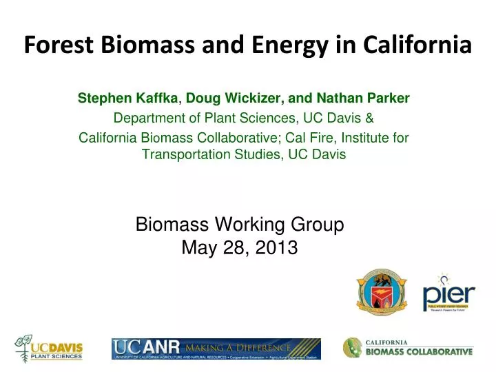 biomass working group may 28 2013